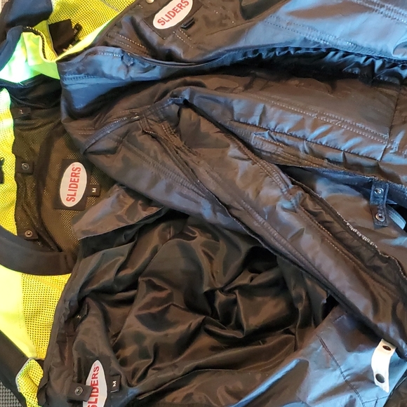 Sliders All-Season adventure motorcycle jacket made with Kevlar  Medium - Picture 11 of 12